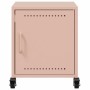 Mesitas de noche 2 unidades acero rosa 36x39x43,5 cm de , Mesitas de noche - Ref: Foro24-846617, Precio: 75,49 €, Descuento: %