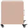 Bedside tables 2 units pink steel 36x39x43.5 cm by , Nightstands - Ref: Foro24-846617, Price: 74,79 €, Discount: %