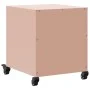 Bedside tables 2 units pink steel 36x39x43.5 cm by , Nightstands - Ref: Foro24-846617, Price: 74,79 €, Discount: %