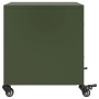 Mesita de noche acero verde oliva 36x39x43,5 cm de , Mesitas de noche - Ref: Foro24-846634, Precio: 55,41 €, Descuento: %