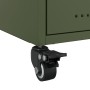 Mesita de noche acero verde oliva 36x39x43,5 cm de , Mesitas de noche - Ref: Foro24-846634, Precio: 55,41 €, Descuento: %