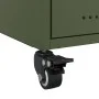 Mesita de noche acero verde oliva 36x39x43,5 cm de , Mesitas de noche - Ref: Foro24-846634, Precio: 54,60 €, Descuento: %