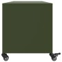 Mueble TV acero laminado en frío verde oliva 100,5x39x43,5 cm de , Muebles TV - Ref: Foro24-846648, Precio: 122,60 €, Descuen...