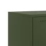 Mueble TV acero laminado en frío verde oliva 100,5x39x43,5 cm de , Muebles TV - Ref: Foro24-846648, Precio: 125,66 €, Descuen...