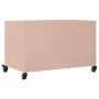 Mueble para TV acero laminado en frío rosa 68x39x43,5 cm de , Muebles TV - Ref: Foro24-846669, Precio: 64,86 €, Descuento: %