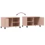 Mueble para TV acero laminado en frío rosa 68x39x43,5 cm de , Muebles TV - Ref: Foro24-846669, Precio: 64,86 €, Descuento: %