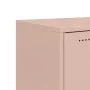 Mueble para TV acero laminado en frío rosa 68x39x43,5 cm de , Muebles TV - Ref: Foro24-846669, Precio: 64,86 €, Descuento: %