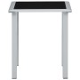 Tumbonas con mesita 2 unidades aluminio gris taupe de vidaXL, Tumbonas - Ref: Foro24-310538, Precio: 218,48 €, Descuento: %