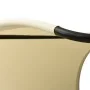 Double lounger with textilene awning in taupe gray and cream by vidaXL, Loungers - Ref: Foro24-310549, Price: 218,13 €, Disco...