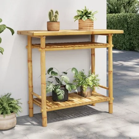 Bambus-Konsolentisch 90x37x75 cm von , Konsolentische - Ref: Foro24-368040, Preis: 100,54 €, Rabatt: %