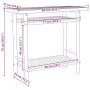 Bambus-Konsolentisch 90x37x75 cm von , Konsolentische - Ref: Foro24-368040, Preis: 100,54 €, Rabatt: %