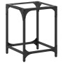 Mesa de centro superficie vidrio transparente acero 30x30x40 cm de , Mesas de centro - Ref: Foro24-845950, Precio: 24,71 €, D...