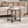 Mesa de centro superficie vidrio transparente acero 30x30x40 cm de , Mesas de centro - Ref: Foro24-845950, Precio: 24,71 €, D...