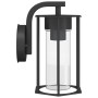 Aplique de exterior de acero inoxidable negro de , Iluminación de exterior - Ref: Foro24-4006258, Precio: 28,68 €, Descuento: %