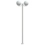 Farolas de exterior 3 unidades acero inoxidable 215 cm de , Iluminación de exterior - Ref: Foro24-4006389, Precio: 264,42 €, ...