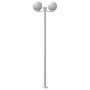 Farolas de exterior 3 unidades acero inoxidable 215 cm de , Iluminación de exterior - Ref: Foro24-4006389, Precio: 264,42 €, ...