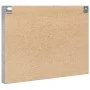Vitrina de madera de ingeniería gris hormigón 100x8,5x75 cm de , Estantes y estanterías - Ref: Foro24-847936, Precio: 57,87 €...
