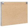 Vitrina de madera de ingeniería gris hormigón 100x8,5x75 cm de , Estantes y estanterías - Ref: Foro24-847936, Precio: 58,90 €...