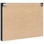 Vitrina de madera de ingeniería negra 100x8,5x75 cm de , Estantes y estanterías - Ref: Foro24-847934, Precio: 62,15 €, Descue...