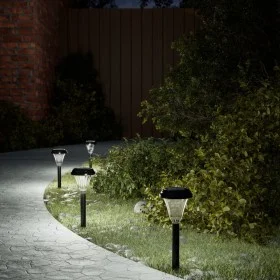 Luces solares de camino con picos de tierra 12 uds luz blanca de , Iluminación de exterior - Ref: Foro24-4008190, Precio: 28,...