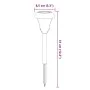 Solar pathway lights with ground spikes 12 pcs white light by , Outdoor lighting - Ref: Foro24-4008190, Price: 28,00 €, Disco...