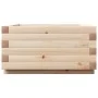 Jardinera de madera maciza de pino 50x50x26,5 cm de , Maceteros y jardineras - Ref: Foro24-847293, Precio: 53,71 €, Descuento: %