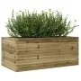 Jardinera madera de pino impregnada 110x60x45,5 cm de , Maceteros y jardineras - Ref: Foro24-847287, Precio: 166,51 €, Descue...