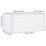 Jardinera madera de pino impregnada 110x60x45,5 cm de , Maceteros y jardineras - Ref: Foro24-847287, Precio: 166,51 €, Descue...