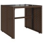 Set de sofás de jardín 4 pzas y cojines ratán sintético marrón de , Conjuntos de jardín - Ref: Foro24-4003879, Precio: 286,50...