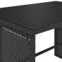 Set comedor de jardín 3 pzas con cojines ratán sintético negro de , Conjuntos de jardín - Ref: Foro24-4003902, Precio: 239,35...