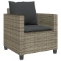 Sillas y mesita de jardín con cojines 3 piezas ratán PE gris de , Conjuntos de jardín - Ref: Foro24-4003898, Precio: 236,75 €...