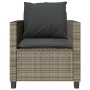 Sillas y mesita de jardín con cojines 3 piezas ratán PE gris de , Conjuntos de jardín - Ref: Foro24-4003898, Precio: 236,75 €...