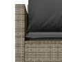 Sillas y mesita de jardín con cojines 3 piezas ratán PE gris de , Conjuntos de jardín - Ref: Foro24-4003898, Precio: 236,75 €...