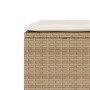 Sillas y mesita de jardín 3 piezas ratán sintético cojín beige de , Conjuntos de jardín - Ref: Foro24-4003900, Precio: 237,84...