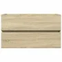 Armario lavabo madera de ingeniería roble Sonoma 80x38,5x45 cm de , Muebles de baño - Ref: Foro24-849637, Precio: 58,19 €, De...
