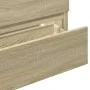 Armario lavabo madera de ingeniería roble Sonoma 80x38,5x45 cm de , Muebles de baño - Ref: Foro24-849637, Precio: 58,19 €, De...