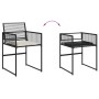 Set de comedor de jardín 7 pzas y cojines ratán sintético negro de , Conjuntos de jardín - Ref: Foro24-3295024, Precio: 462,8...