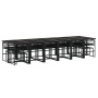 Set de muebles jardín 17 pzas con cojines ratán sintético negro de , Conjuntos de jardín - Ref: Foro24-3295032, Precio: 1,00 ...