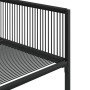 Set de comedor de jardín 11 pzas ratán sintético negro de , Conjuntos de jardín - Ref: Foro24-3295051, Precio: 773,34 €, Desc...