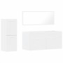 Juego de muebles de baño 3 pzas madera contrachapada blanco de , Muebles de baño - Ref: Foro24-3308531, Precio: 116,18 €, Des...