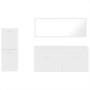 Juego de muebles de baño 3 pzas madera contrachapada blanco de , Muebles de baño - Ref: Foro24-3308531, Precio: 116,18 €, Des...