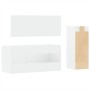 Juego de muebles de baño 3 pzas madera contrachapada blanco de , Muebles de baño - Ref: Foro24-3308531, Precio: 116,18 €, Des...