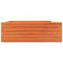 Jardinera de madera maciza pino marrón cera 70x70x23 cm de , Maceteros y jardineras - Ref: Foro24-847195, Precio: 68,82 €, De...