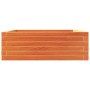 Jardinera de madera maciza pino marrón cera 70x70x23 cm de , Maceteros y jardineras - Ref: Foro24-847195, Precio: 69,54 €, De...