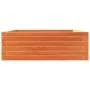 Jardinera de madera maciza pino marrón cera 70x70x23 cm de , Maceteros y jardineras - Ref: Foro24-847195, Precio: 68,82 €, De...
