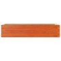 Jardinera de madera maciza de pino marrón cera 110x40x23 cm de , Maceteros y jardineras - Ref: Foro24-847230, Precio: 74,68 €...