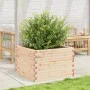 Jardinera de madera maciza de pino 70x70x45,5 cm de , Maceteros y jardineras - Ref: Foro24-847253, Precio: 105,71 €, Descuent...
