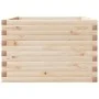 Jardinera de madera maciza de pino 70x70x45,5 cm de , Maceteros y jardineras - Ref: Foro24-847253, Precio: 105,71 €, Descuent...
