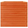 Jardinera madera maciza de pino marrón cera 50x50x45,5 cm de , Maceteros y jardineras - Ref: Foro24-847245, Precio: 95,20 €, ...