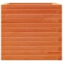 Jardinera madera maciza de pino marrón cera 50x50x45,5 cm de , Maceteros y jardineras - Ref: Foro24-847245, Precio: 95,20 €, ...